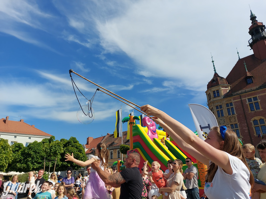 Tarnowskie Góry. Dzień Dziecka na rynku [ZDJĘCIA]
