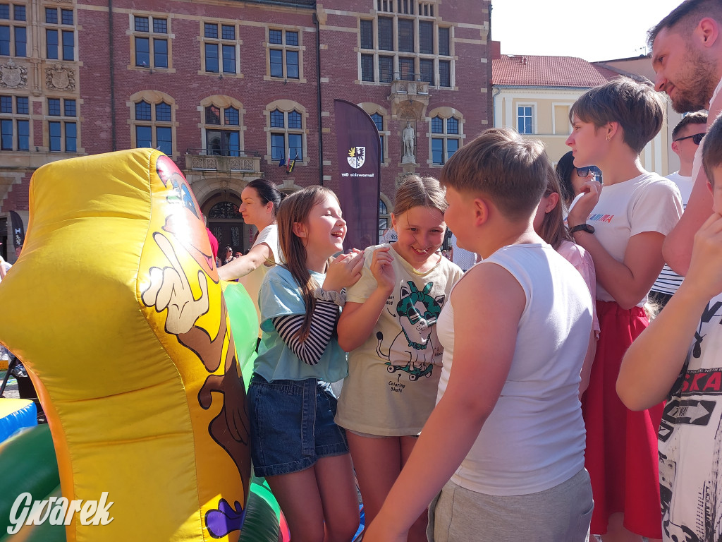 Tarnowskie Góry. Dzień Dziecka na rynku [ZDJĘCIA]