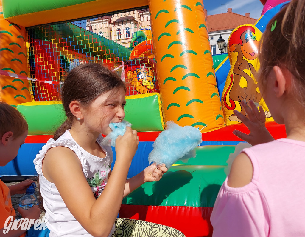 Tarnowskie Góry. Dzień Dziecka na rynku [ZDJĘCIA]