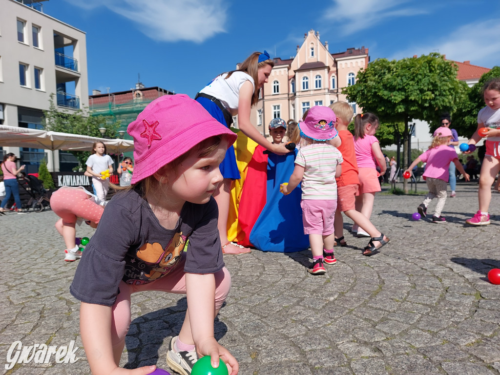 Tarnowskie Góry. Dzień Dziecka na rynku [ZDJĘCIA]