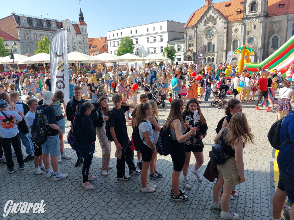 Tarnowskie Góry. Dzień Dziecka na rynku [ZDJĘCIA]