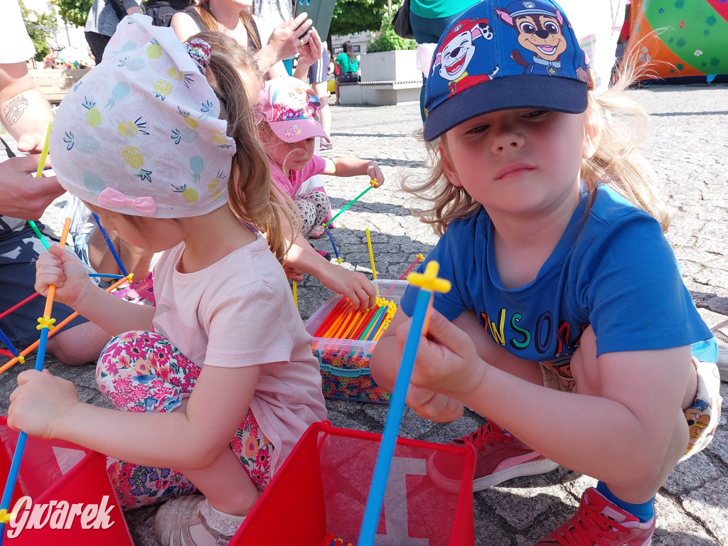 Tarnowskie Góry. Dzień Dziecka na rynku [ZDJĘCIA]