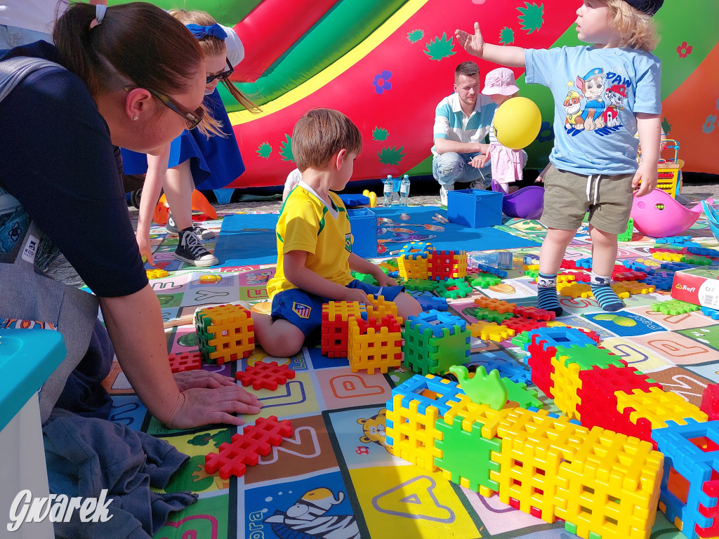 Tarnowskie Góry. Dzień Dziecka na rynku [ZDJĘCIA]