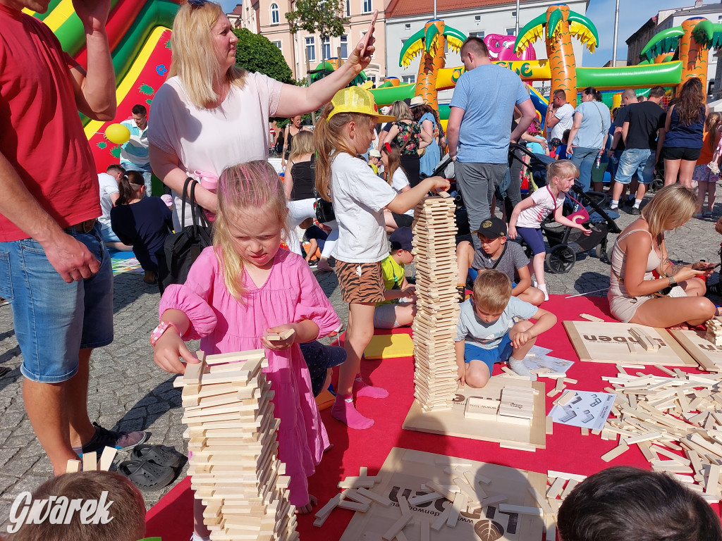 Tarnowskie Góry. Dzień Dziecka na rynku [ZDJĘCIA]