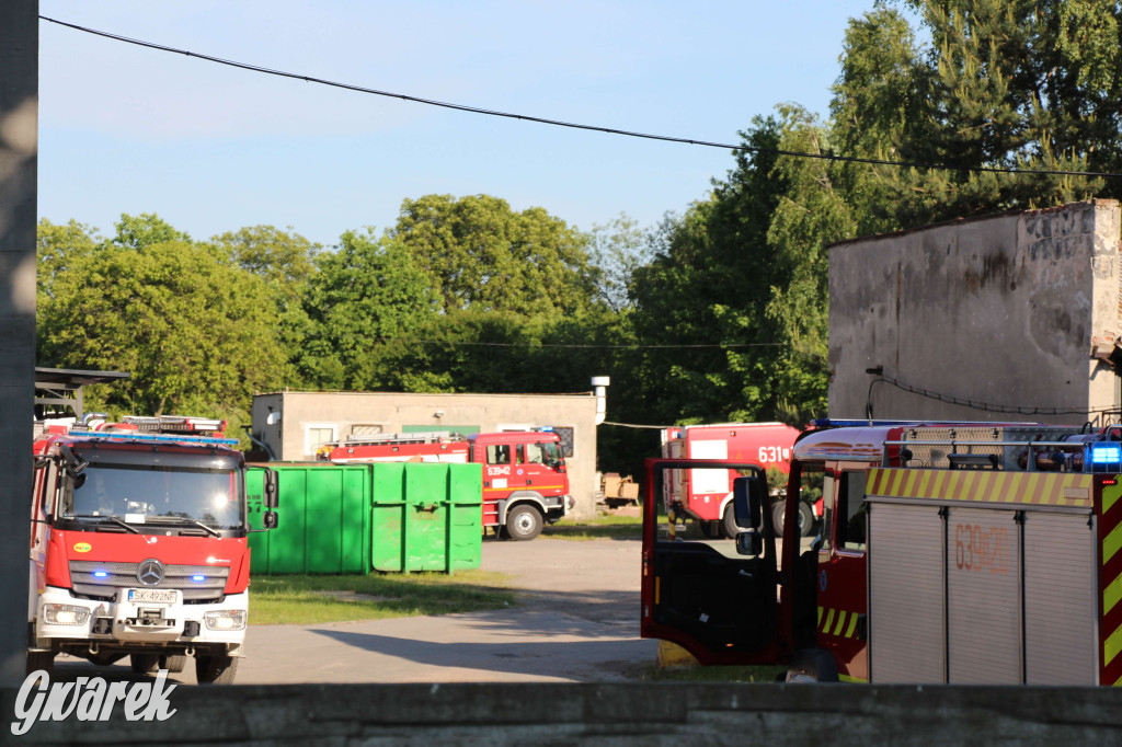 Tarnowskie Góry. Pożar hali magazynowej przy ul. Nakielskiej