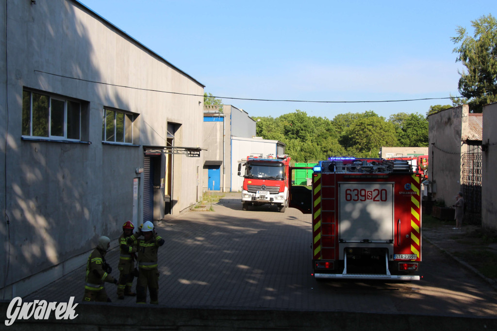 Tarnowskie Góry. Pożar hali magazynowej przy ul. Nakielskiej