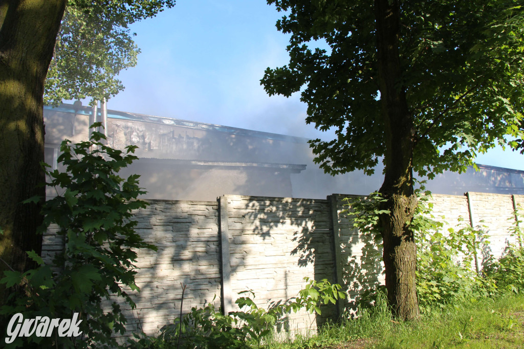 Tarnowskie Góry. Pożar hali magazynowej przy ul. Nakielskiej