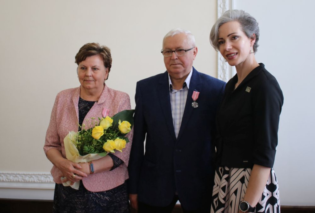 Jubilaci w USC w Piekarach Śląskich. Złote gody