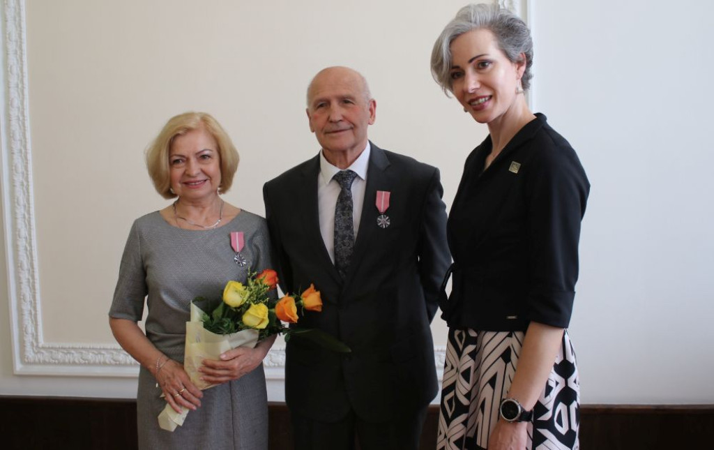 Jubilaci w USC w Piekarach Śląskich. Złote gody