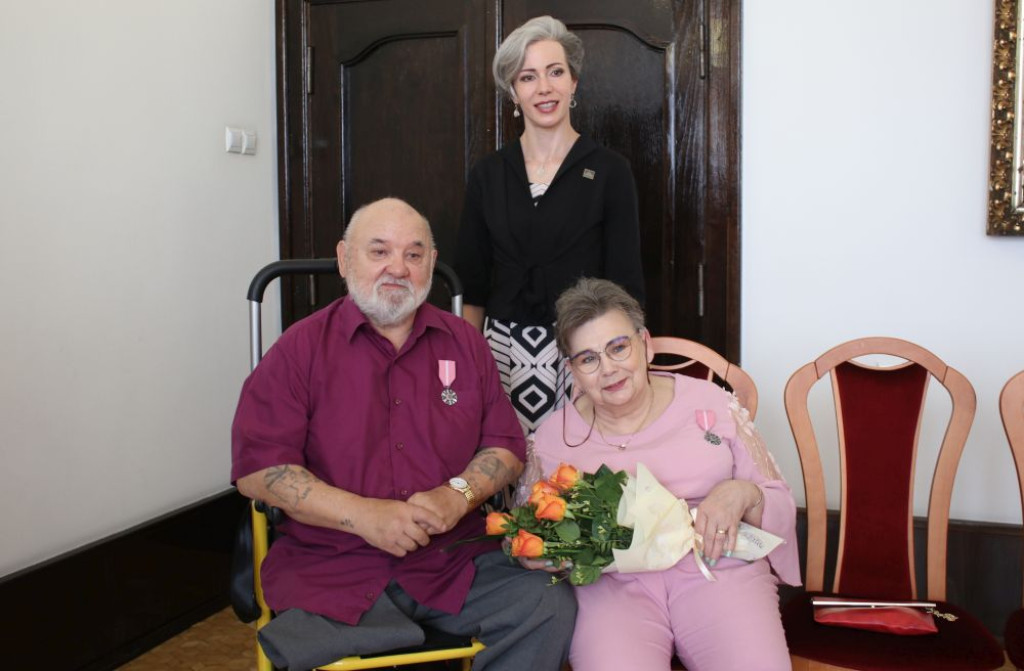 Jubilaci w USC w Piekarach Śląskich. Złote gody