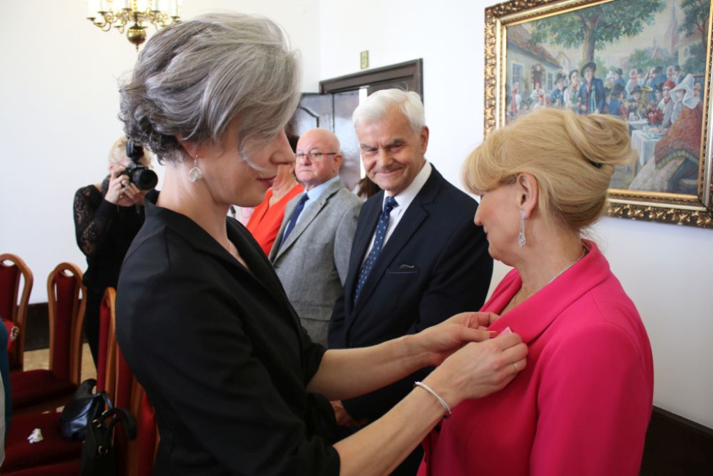 Jubilaci w USC w Piekarach Śląskich. Złote gody