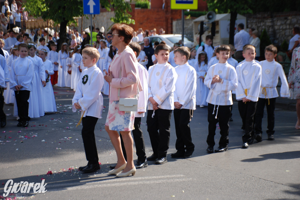 Tłumy w Radzionkowie na procesji Bożego Ciała [foto]