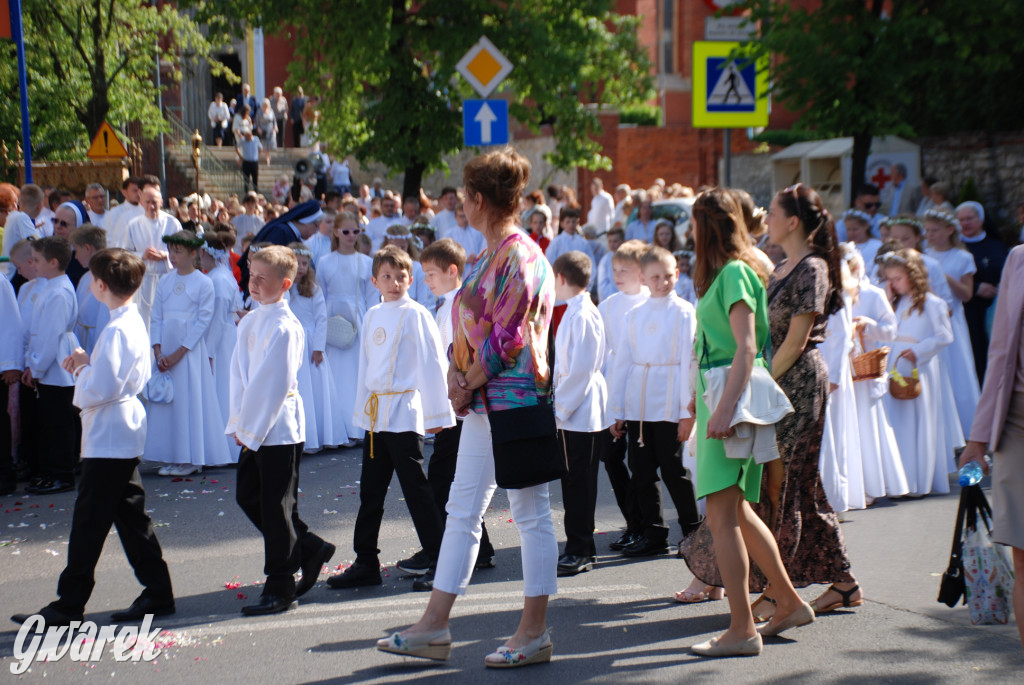 Tłumy w Radzionkowie na procesji Bożego Ciała [foto]