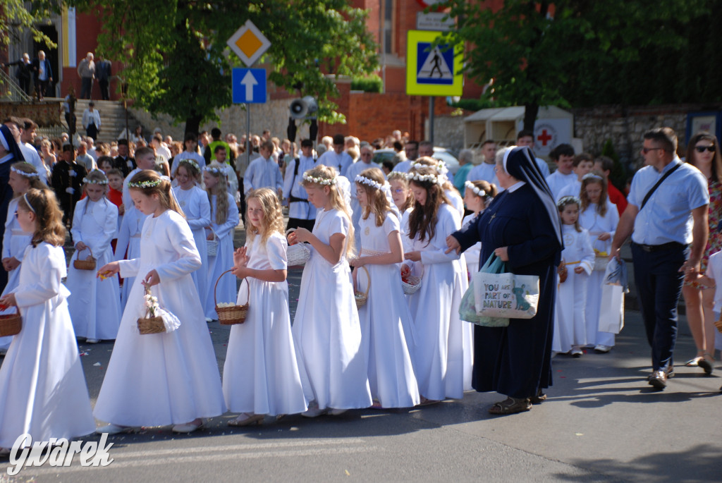 Tłumy w Radzionkowie na procesji Bożego Ciała [foto]