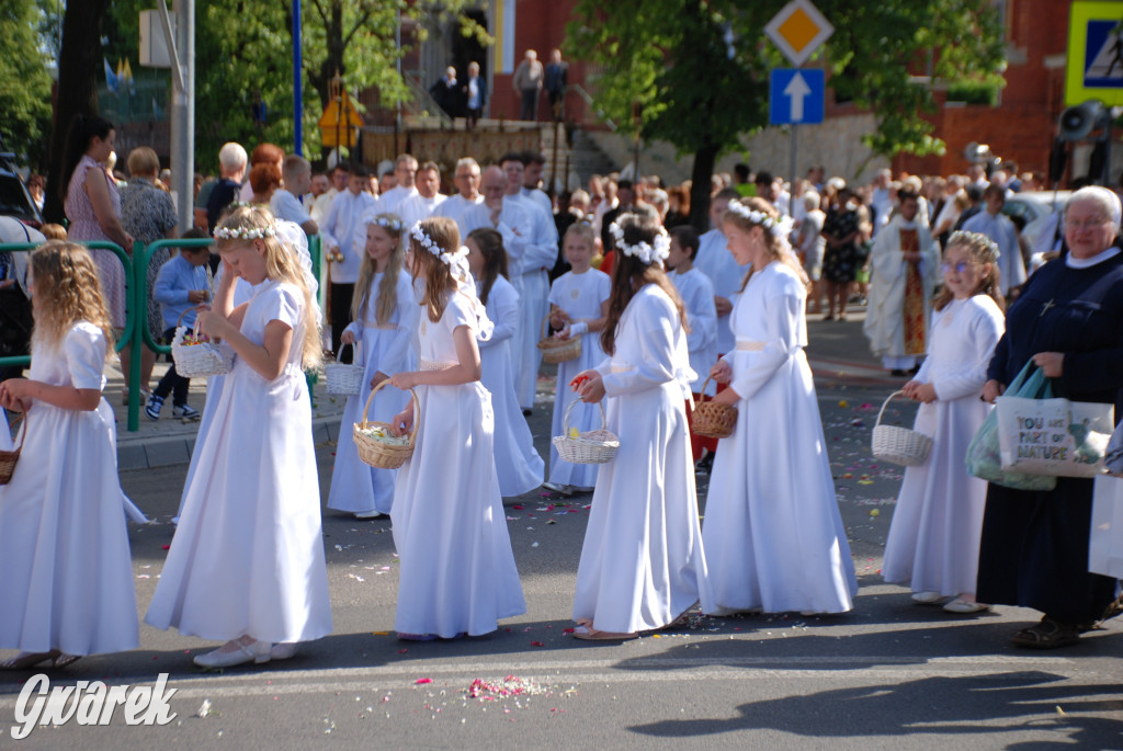 Tłumy w Radzionkowie na procesji Bożego Ciała [foto]