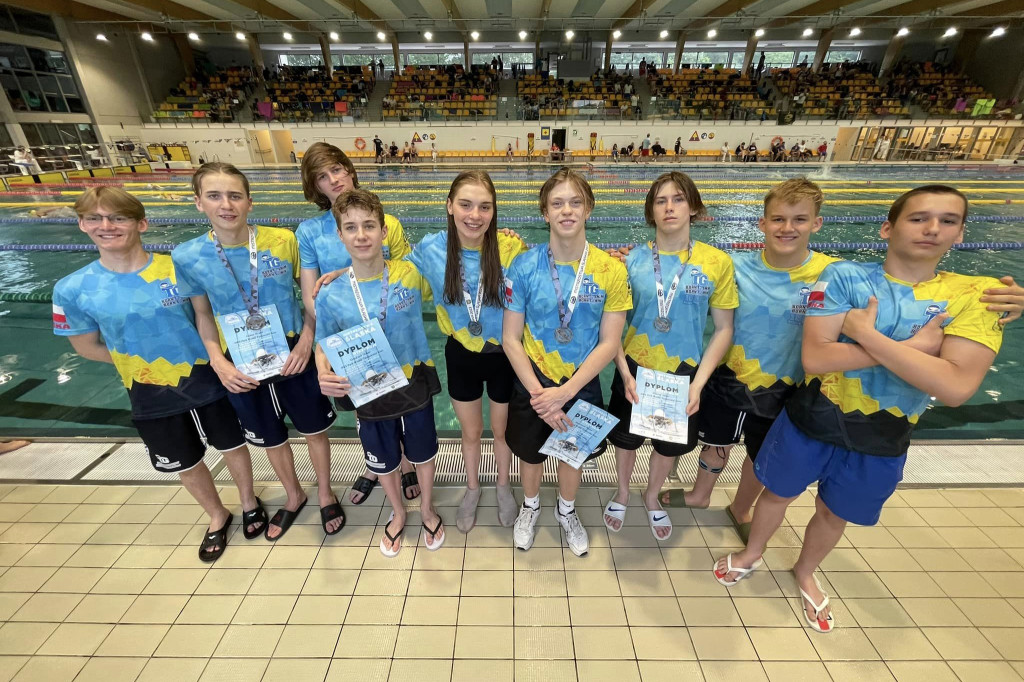 Medaliści z MKS Park Wodny Tarnowskie Góry
