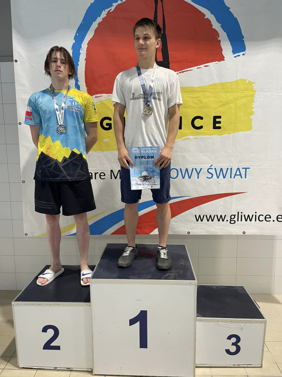 Medaliści z MKS Park Wodny Tarnowskie Góry