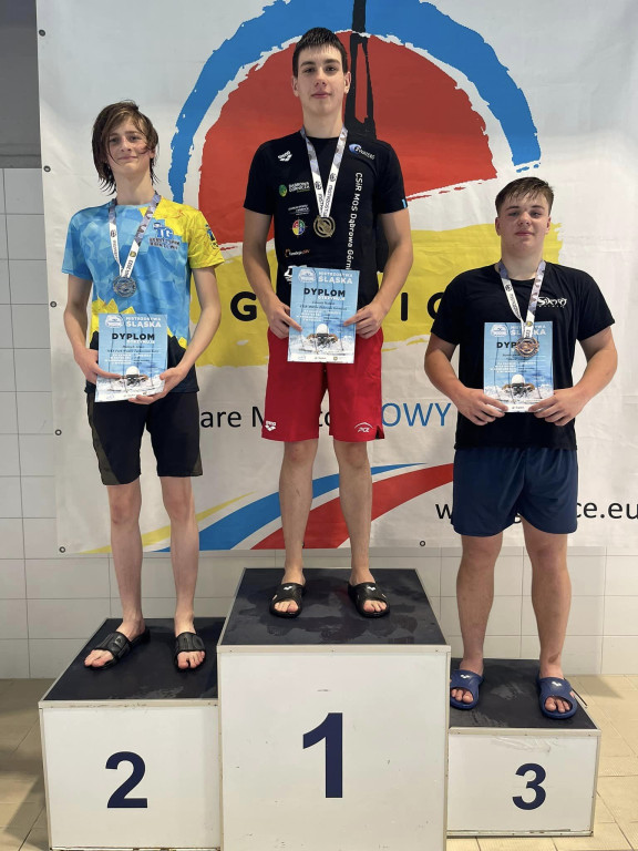 Medaliści z MKS Park Wodny Tarnowskie Góry