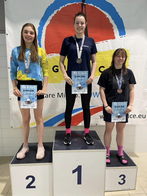 Medaliści z MKS Park Wodny Tarnowskie Góry