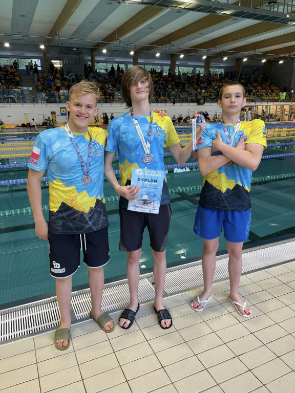 Medaliści z MKS Park Wodny Tarnowskie Góry