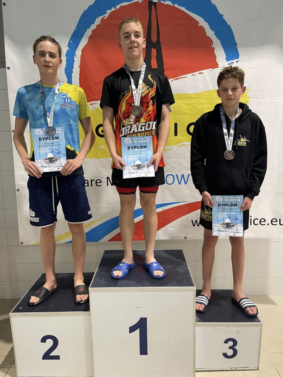 Medaliści z MKS Park Wodny Tarnowskie Góry