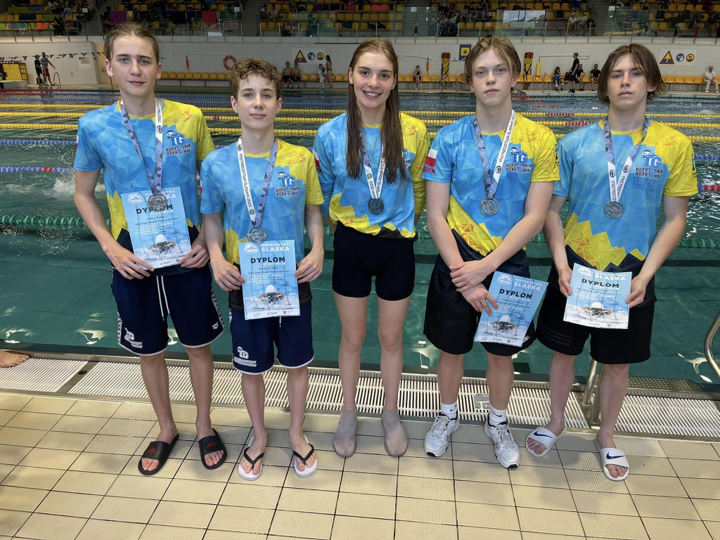 Medaliści z MKS Park Wodny Tarnowskie Góry