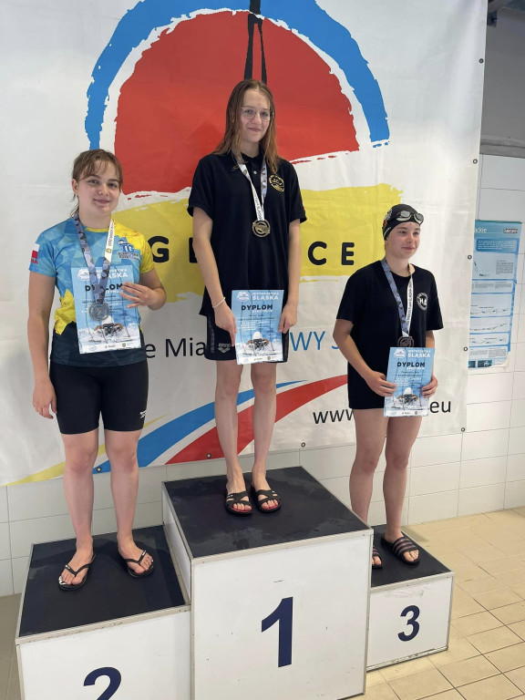 Medaliści z MKS Park Wodny Tarnowskie Góry