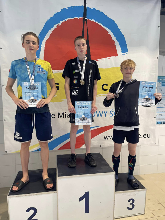 Medaliści z MKS Park Wodny Tarnowskie Góry