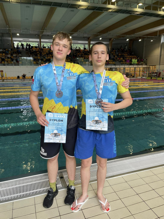 Medaliści z MKS Park Wodny Tarnowskie Góry