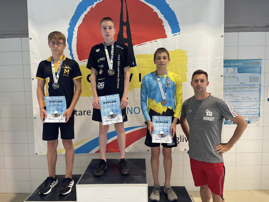 Medaliści z MKS Park Wodny Tarnowskie Góry