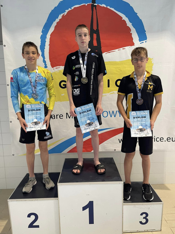 Medaliści z MKS Park Wodny Tarnowskie Góry