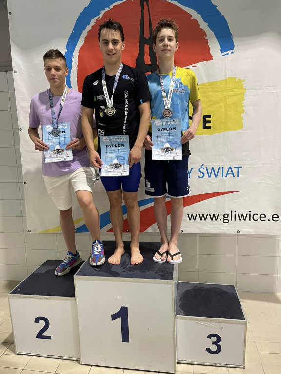 Medaliści z MKS Park Wodny Tarnowskie Góry