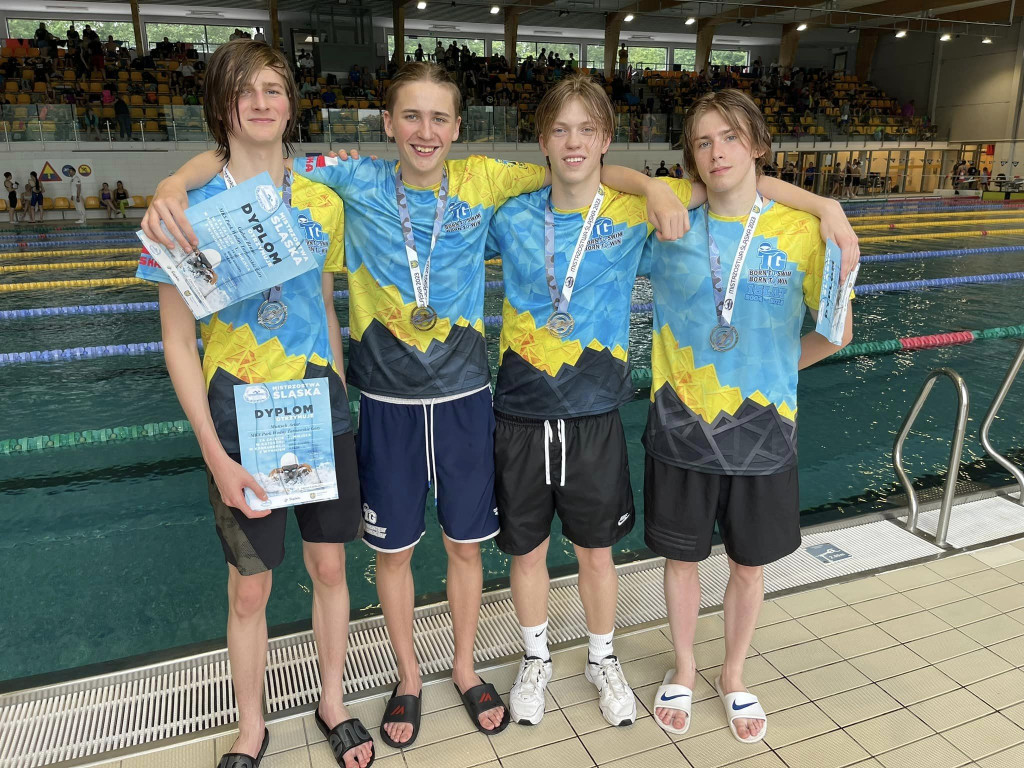 Medaliści z MKS Park Wodny Tarnowskie Góry