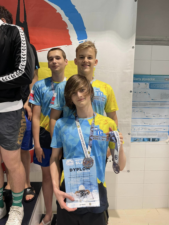 Medaliści z MKS Park Wodny Tarnowskie Góry