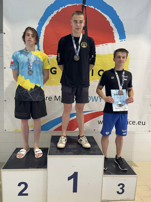 Medaliści z MKS Park Wodny Tarnowskie Góry