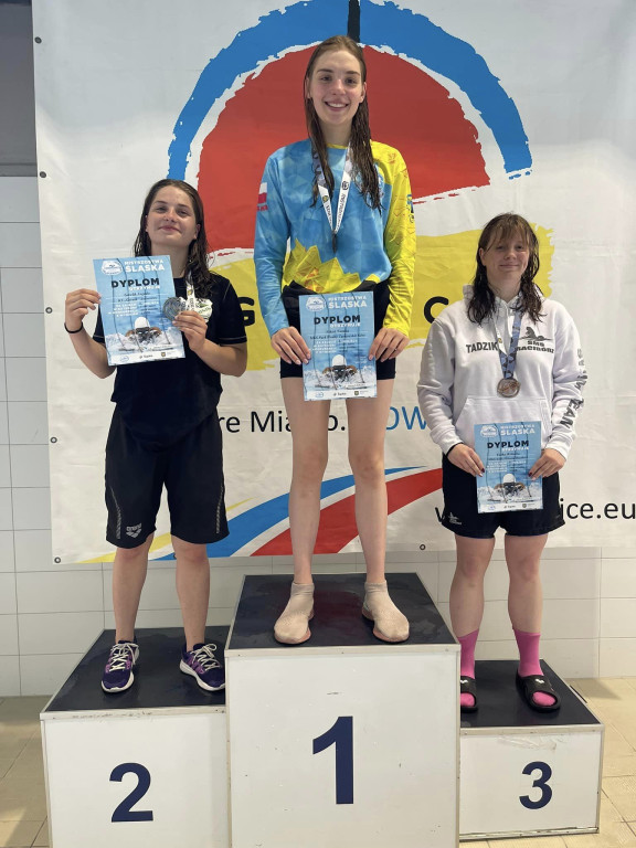 Medaliści z MKS Park Wodny Tarnowskie Góry