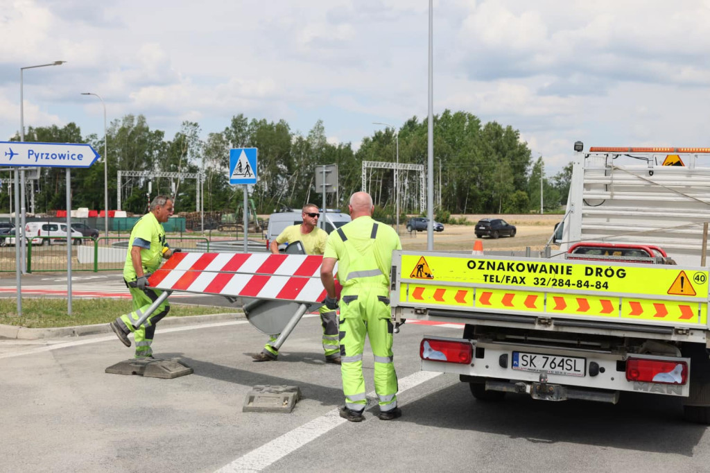 Nowa droga i rondo przy lotnisku już otwarte!