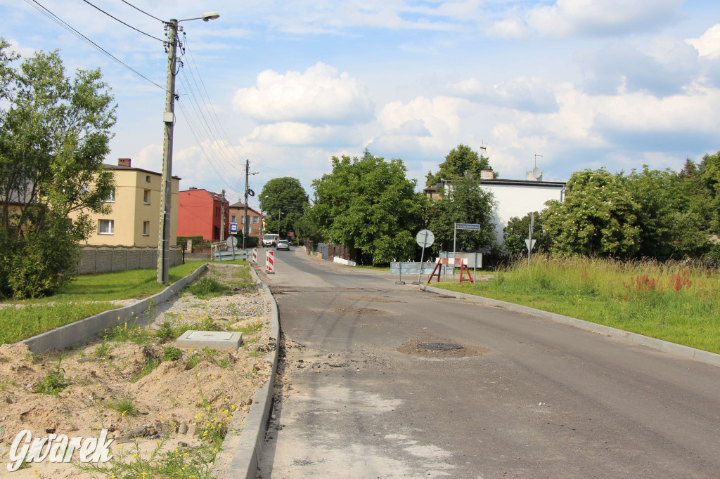 Tarnowskie Góry. Trwa remont ul. Polnej