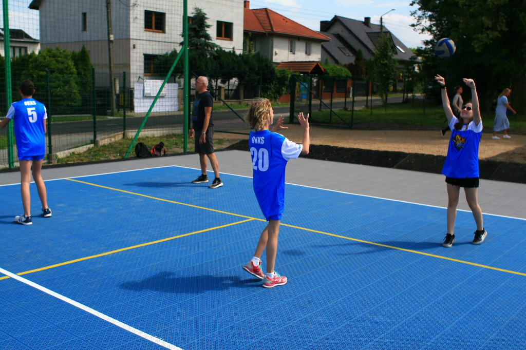 Test nowego boiska i pomoc dla Radzia Szulca