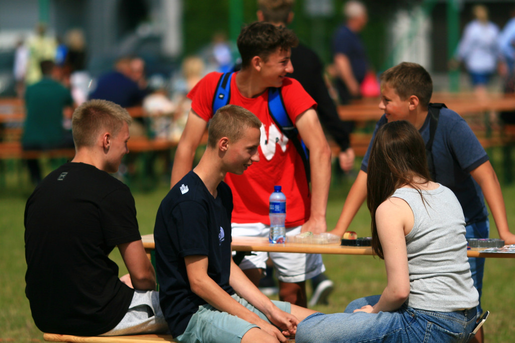 Test nowego boiska i pomoc dla Radzia Szulca