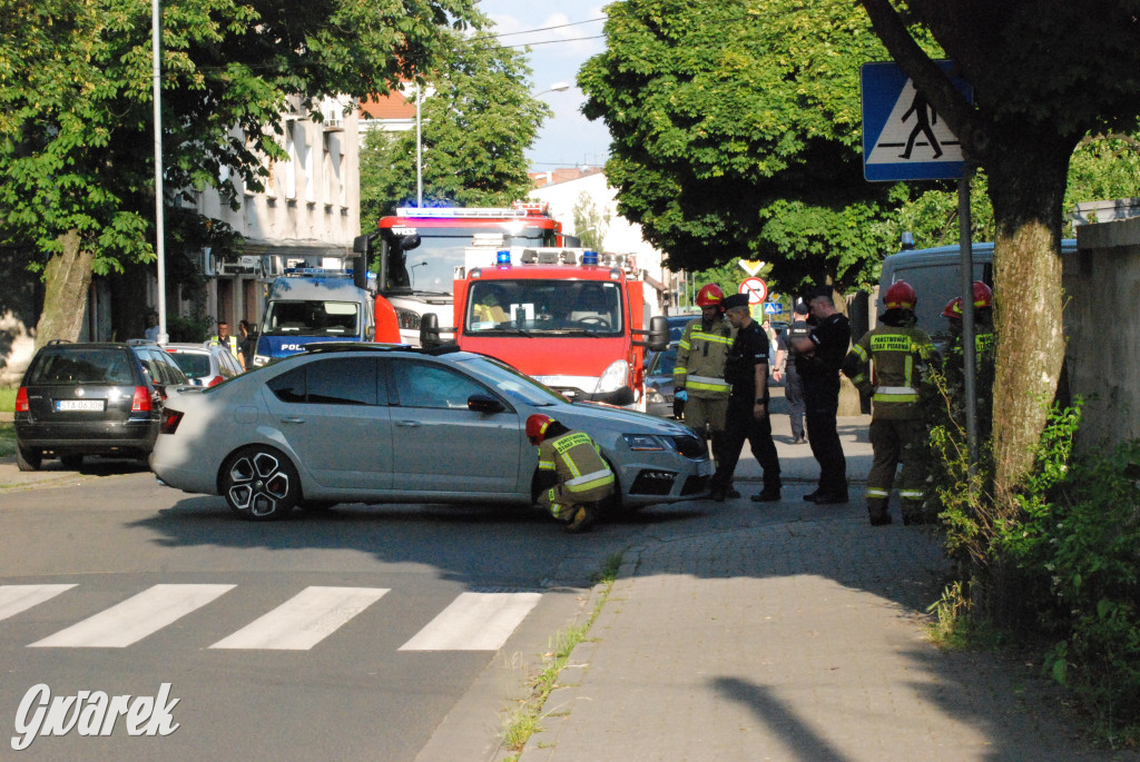 Tarnowskie Góry. Zderzenie z motocyklem