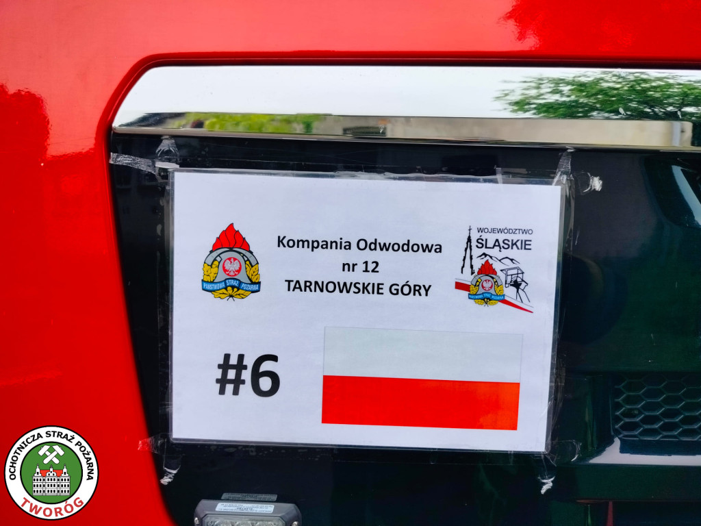 Pożar lasu. Zbiórka przy OSP Florian w Strzybnicy