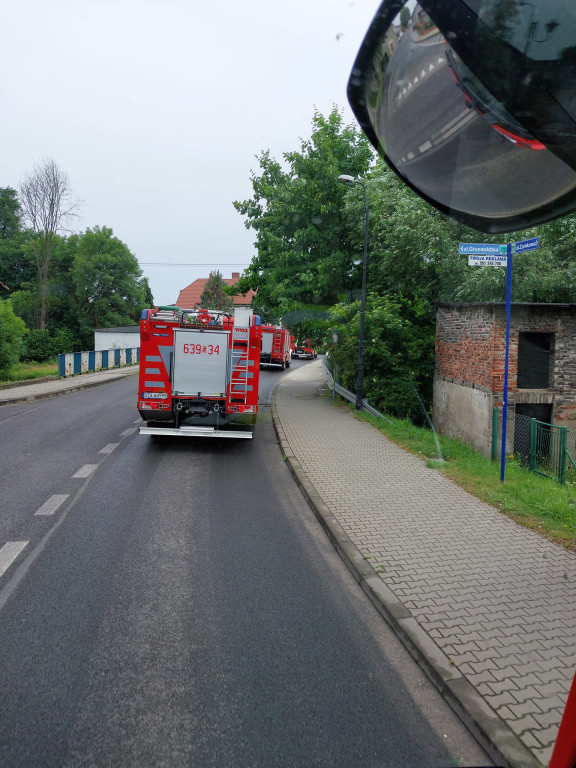 Pożar lasu. Zbiórka przy OSP Florian w Strzybnicy