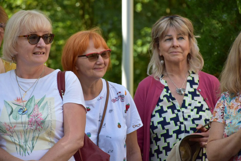 Tarnowskie Góry. Kolorowy mural na ścianie szpitala