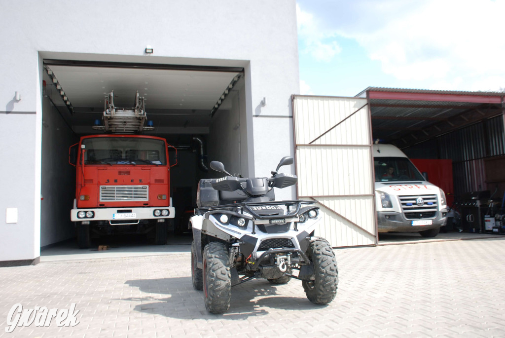 OSP Żyglinek. Remiza jak nowa i dzielne druhny