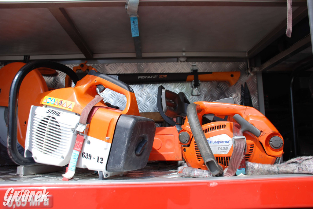 OSP Żyglinek. Remiza jak nowa i dzielne druhny