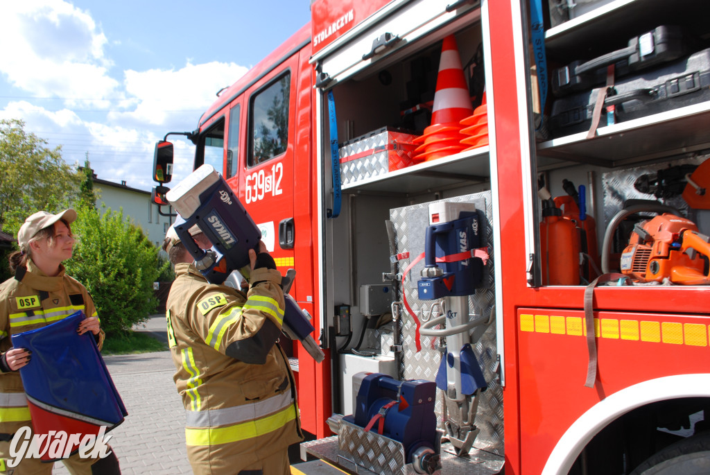 OSP Żyglinek. Remiza jak nowa i dzielne druhny