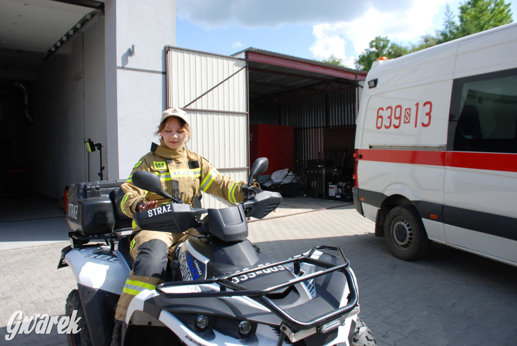 OSP Żyglinek. Remiza jak nowa i dzielne druhny