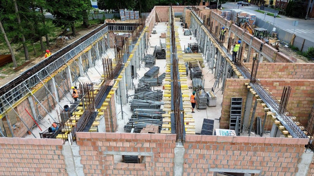 DPS Strzybnica. Tak wygląda plac budowy