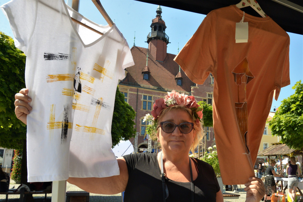 Rynek. Barbórka w środku lata. Jarmark rękodzieła